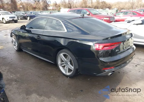2018 Audi A5 2.0T Premium z USA, uszkodzony, nr VIN WAUTNAF55JA000737
